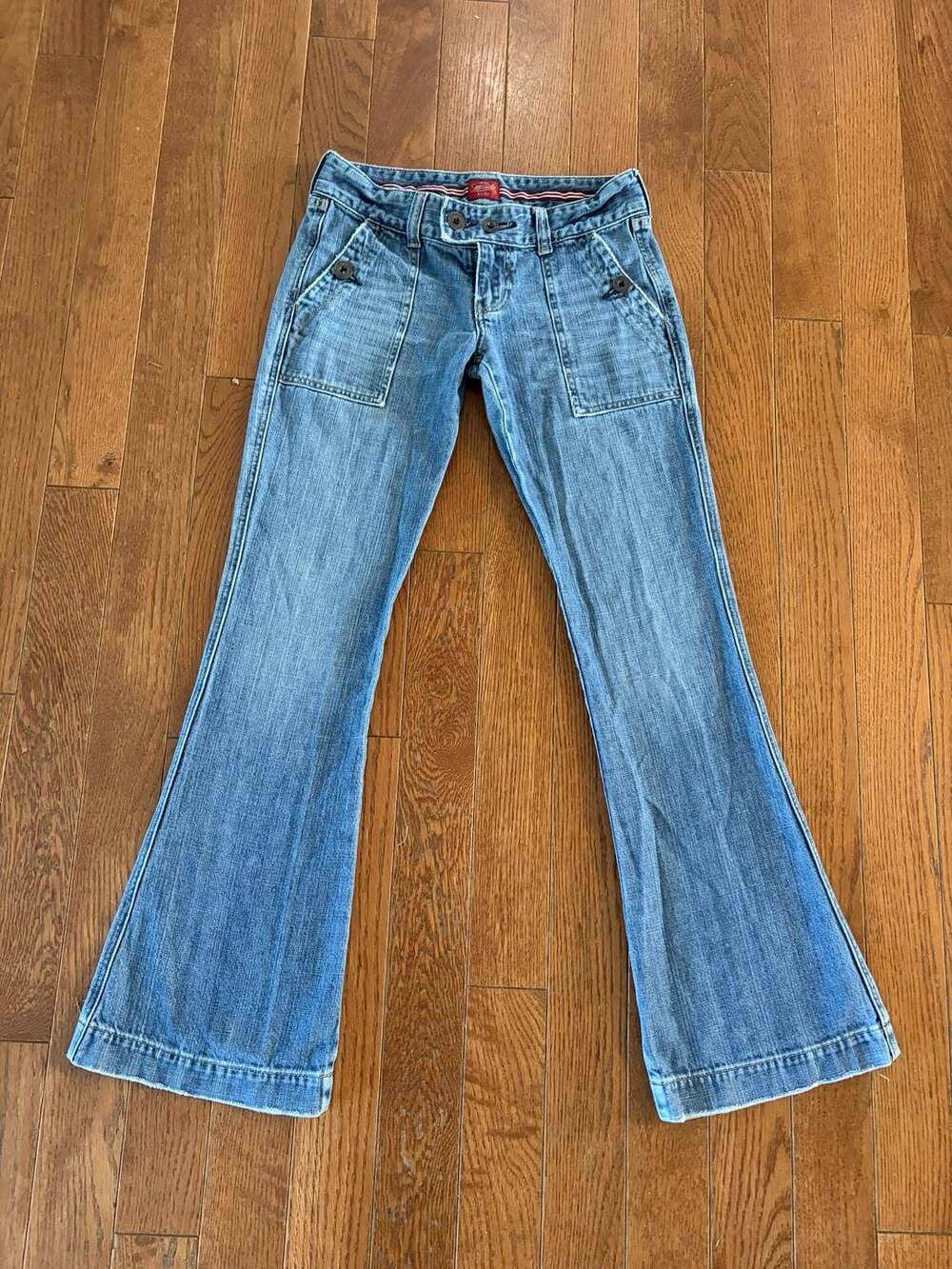 Abercrombie & Fitch Vintage Low Rise Flare Jeans Size 2